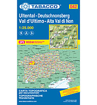 Tabacco Carta N.042 Ultental/Val d'Ultimo - 1:25.000, 1:25.000