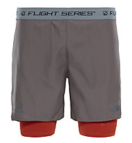 The North Face Flight Series Warp Knit - Kurze Laufhose - Herren, Brown/Orange