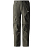 The North Face M Exploration Covertibile Regular Taprered - pantaloni zip-off - uomo, Green