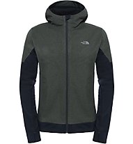 The North Face Kilowatt - giacca fitness con cappuccio - uomo, Green/Black
