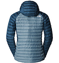 The North Face W Bettaforca Lt Down Hoodie - Daunenjacke - Damen, Light Blue/Orange