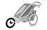 Thule Chariot jogging kit 2 single - accessori rimorchi bici , Black/Grey