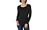 Timezone maglia a maniche lunghe - donna, Black