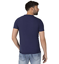 Timezone Ripped Basic - t-shirt - uomo, Dark Blue