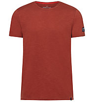 Timezone Ripped Basic - T-Shirt - Herren, Red