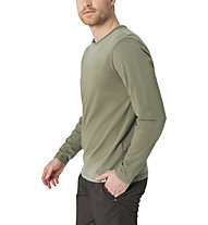 Timezone Ripped Basic - Langarmshirt - Herren, Green