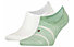 Tommy Hilfiger Footie 2P M - Kurze Socken - Herren, White/Green
