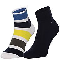 Tommy Hilfiger Quaerter 2 pairs - Socken kurz - Herren, Blue/Yellow/Black