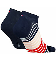 Tommy Hilfiger Sneaker Multicolor Stripes M - calzini corti - uomo, Blue