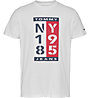 Tommy Jeans 1985 Vertical Logo - T-shirt - uomo, White
