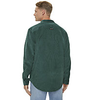 Tommy Jeans Corduroy - camicia maniche lunghe - uomo, Green