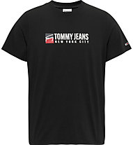 Tommy Jeans Entry Athletics - T-Shirt - uomo, Black