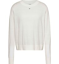Tommy Jeans Essential - maglione - donna, White