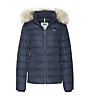 Tommy Jeans Essential Hooded - giacca con cappuccio - donna, Blue