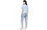 Tommy Jeans Jeans Badge W - T-Shirt - Damen, Azure