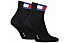 Tommy Jeans Quarter Flag - kurze Socken, Black