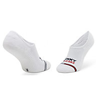 Tommy Jeans TH Uni No Show High Cut 2P - kurze  Socken - Herren, White