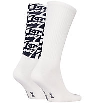 Tommy Jeans TJ 2P Tommy Flag - lange Socken - Herren, White