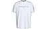 Tommy Jeans TJM Linear Logo - T-Shirt - Herren, White