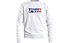 Tommy Jeans Tjm Ombre Corp Logo Crew - Pullover - Herren, White