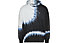 Tommy Jeans Tjm Seasonal Tie Dye - felpa con cappuccio - uomo, Blue/White