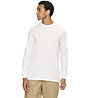 Tommy Jeans Tjm Slim Linear CHST L/S TEE EXT - maglia a maniche lunghe - uomo, White