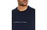 Tommy Jeans Tjm Slim Linear Logo - Pullover - Herren, Dark Blue