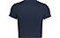 Tommy Jeans Tjw Crop Script - T-shirt - donna, Dark Blue