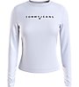 Tommy Jeans TJW Linear - Langarmshirt - Damen, White