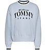 Tommy Jeans Tjw Varsity - maglione - donna, Light Blue