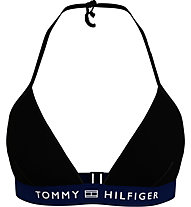 Tommy Jeans Triangle Fixed - Bikinioberteil - Damen, Black/Blue