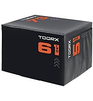 Toorx Cube - piattaforma per esercizi pliometrici, Black