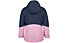 Trollkids Girls Skanden 3in1 W- giacca hardshell - bambina, Dark Blue/Pink