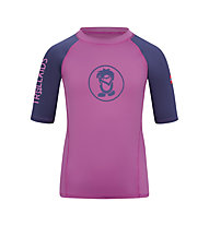 Trollkids Kvalvika T - T-shirt - bambino, Pink/Blue