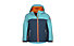Trollkids Telemark - giacca hardshell - bambino, Blue/Light Blue/Orange