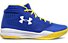 Under Armour Basket Grade School Jet 2017 - scarpe da basket - bambino, Blue/Yellow