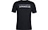 Under Armour Blurry Logo Wordmark - T-shirt fitness - uomo, Black