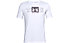 Under Armour Box Logo Wordmark - T-shirt fitness - uomo, White
