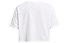 Under Armour Boxy Crop W - T-shirt - donna, White