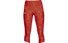 Under Armour Fly Fast Printed - pantaloni fitness 3/4 - donna, Red