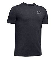 Under Armour Charged Cotton - T-Shirt - Kinder, Black