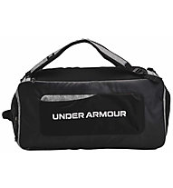 Under Armour Contain Duo Duffle 50L - borsone sportivo, Black/Grey