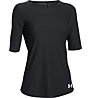 Under Armour Coolswitch Run Elbow T-shirt running donna, Black