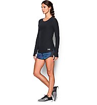 Under Armour Coolswitch maglia running manica lunga donna, Black