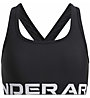Under Armour Crossback Jr - Sport-BH mittlerer Halt - M&auml;dchen, Black
