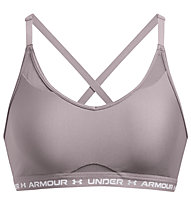 Under Armour Crossback Low W - Sport-BH leichter Halt - Damen, Grey