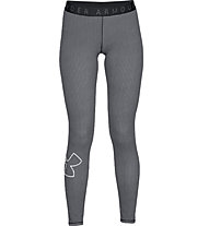 Under Armour Favorite GRPH Legging Logo - pantaloni fitness - donna, Black