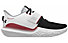 Under Armour Flow FUTR X - scarpe da basket - unisex, White/Black/Red