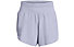 Under Armour Fly By Elite 5 W - pantaloni corti running - donna, Purple