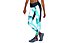 Under Armour Fly Fast Printed - Laufhose lang - Damen, White/Light Blue